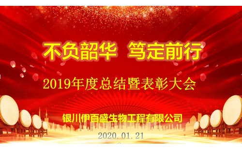 “不負韶華，篤定前行”2019總結(jié)表彰暨新春年會圓滿成功！